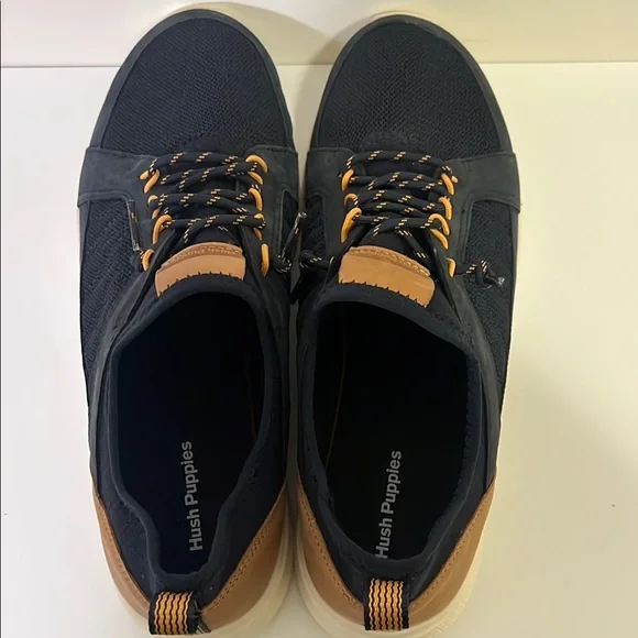 Hush Puppies Mens Navy Sneaker, Men’s 10.5 - Picture 3 of 6